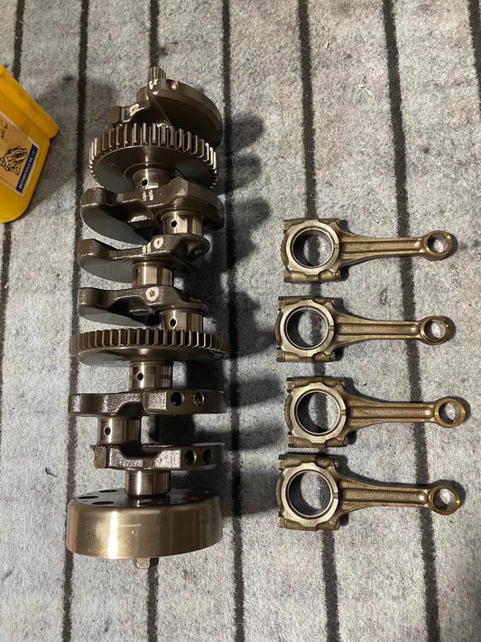 11-18 Kawasaki Ninja ZX10R Crank Crankshaft with Flywheel Rotor Rod